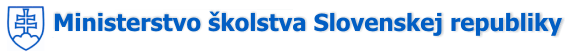 Ministerstvo �kolstva